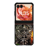 Aztec Calendar Texture WALLPAPER Motorola Moto Razr 2025/2024 , Moto Razr 60/50 Case BC2760