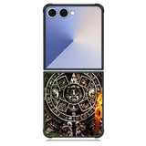 Aztec Calendar Texture WALLPAPER Samsung Galaxy Z Flip 7 Case BC2760