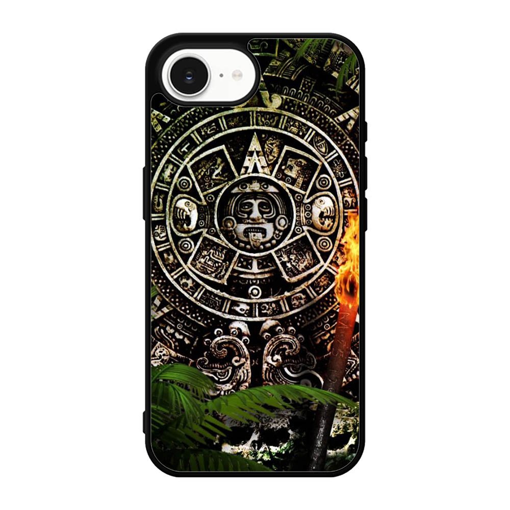 Aztec Calendar Texture WALLPAPER iPhone 17e Case BC2760