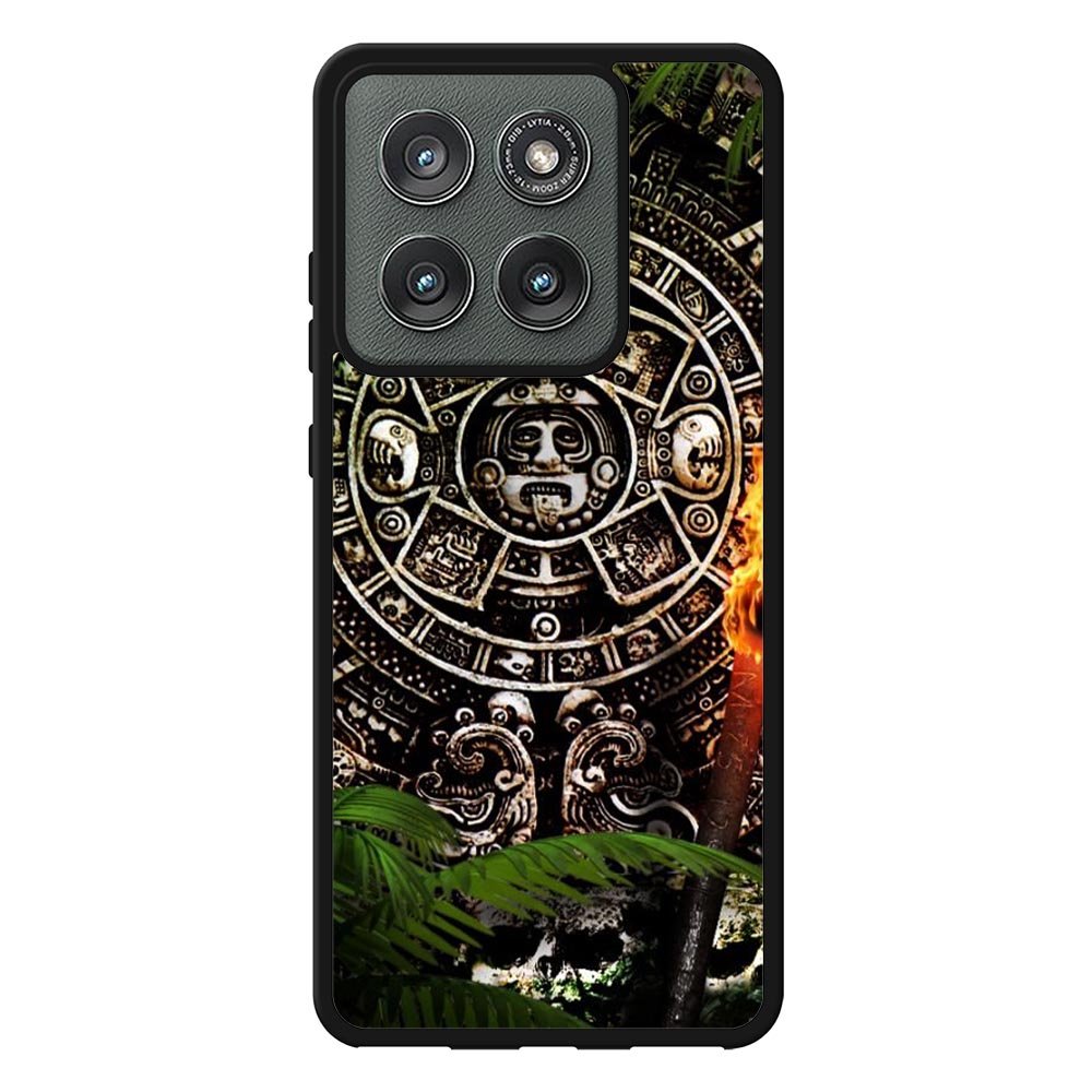 Aztec Calendar Texture WALLPAPER Case Motorola Moto Edge 2025 BC2760