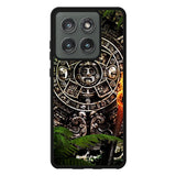 Aztec Calendar Texture WALLPAPER Case Motorola Moto Edge 2025 BC2760