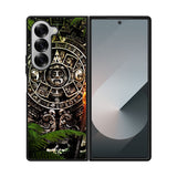 Aztec Calendar Texture WALLPAPER Case Samsung Galaxy Z Fold 6 5G BC2760