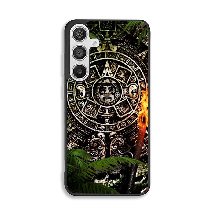 Aztec Calendar Texture WALLPAPER Samsung Galaxy A26 Case BC2760