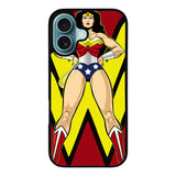 wonder woman logo Case iPhone 16 Plus BC2758
