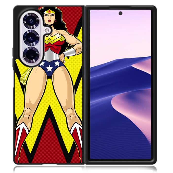 wonder woman logo Samsung Galaxy Z Fold 7 5G Case BC2758