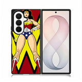 wonder woman logo Samsung Galaxy Z Fold 8 Ultra Case BC2758