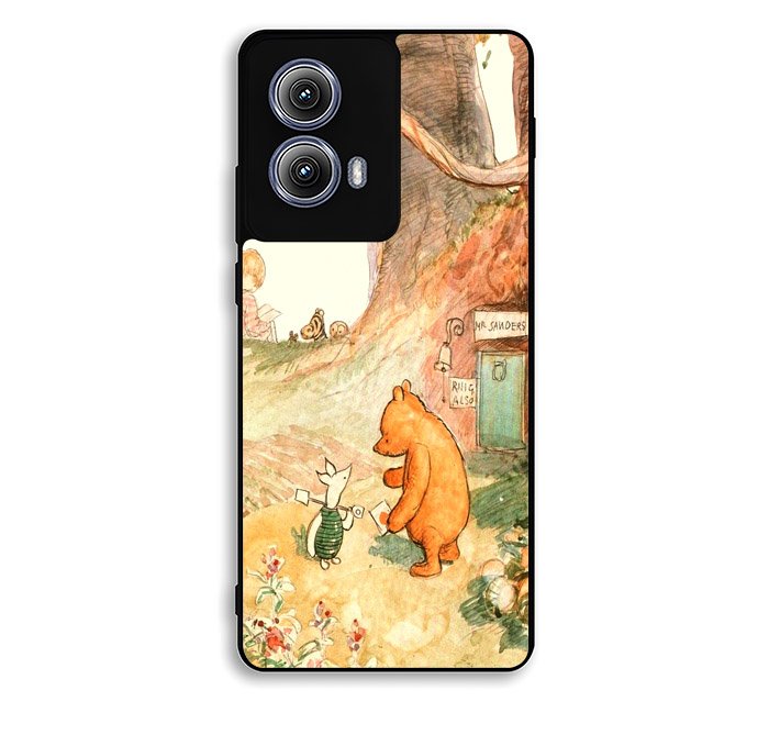 winnie the pooh vintage Motorola Moto Edge 2024 Case FE0888