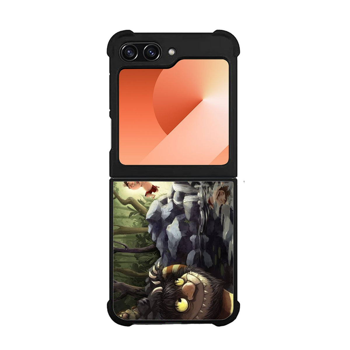 Where the Wild Things Are cartoon WALLPAPER Case Samsung Galaxy Z Flip 6 5G BC2757