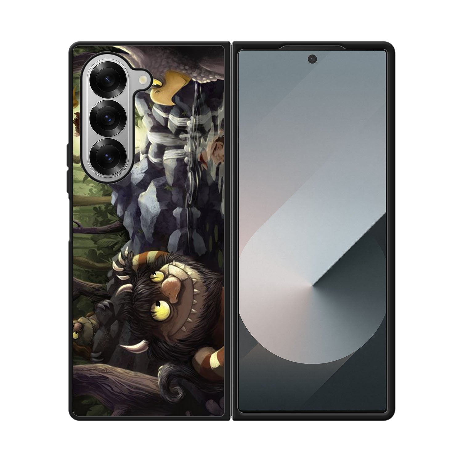 Where the Wild Things Are cartoon WALLPAPER Case Samsung Galaxy Z Fold 6 5G BC2757
