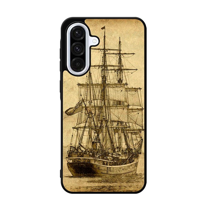 Vintage old ship Samsung Galaxy A36 Case FE1593