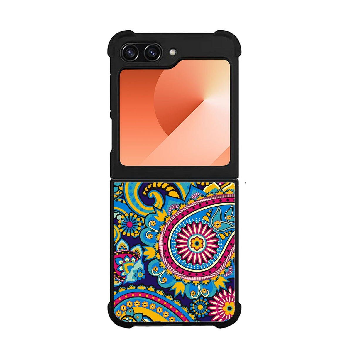 Vintage Paisley Cute Twitter Case Samsung Galaxy Z Flip 6 5G BC2756