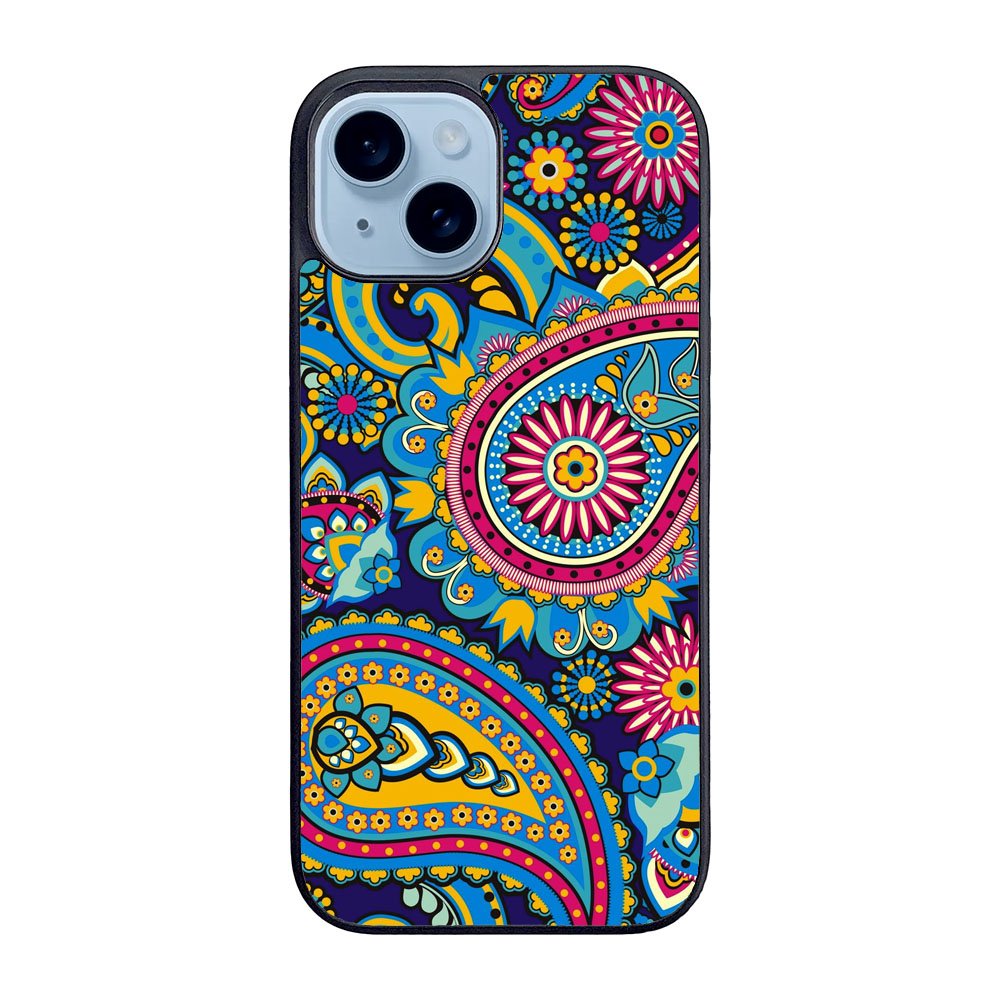 Vintage Paisley Cute Twitter Case iPhone 15 BC2756