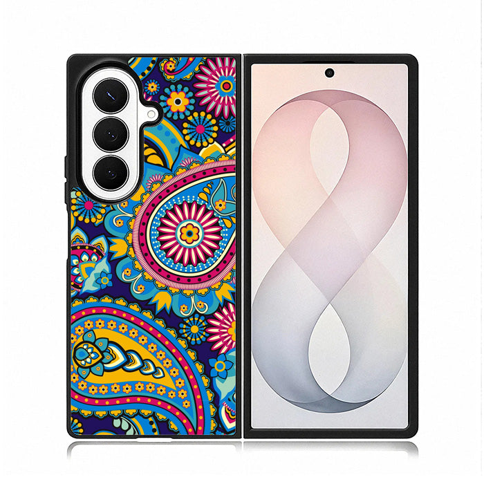 Vintage Paisley Cute Twitter Samsung Galaxy Z Fold 8 Ultra Case BC2756