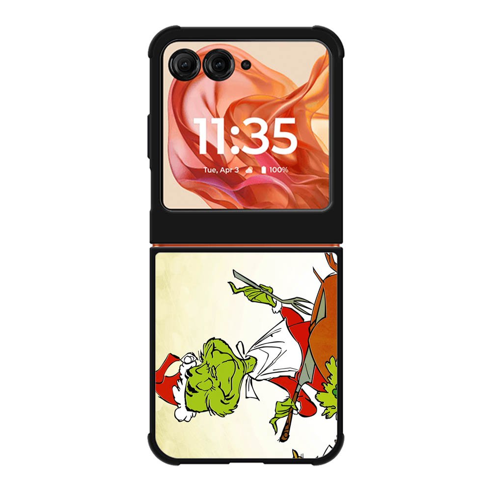 the grinch cartoon Motorola Moto Razr 2025/2024 , Moto Razr 60/50 Case BC2748