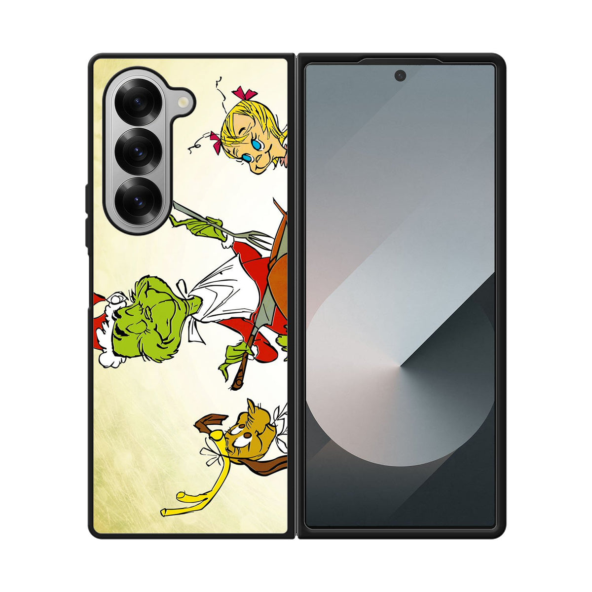 the grinch cartoon Case Samsung Galaxy Z Fold 6 5G BC2748