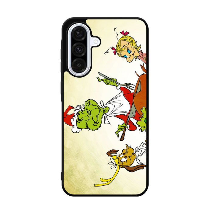 the grinch cartoon Samsung Galaxy A36 Case BC2748