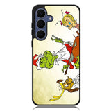 the grinch cartoon Samsung Galaxy S25 FE Case BC2748