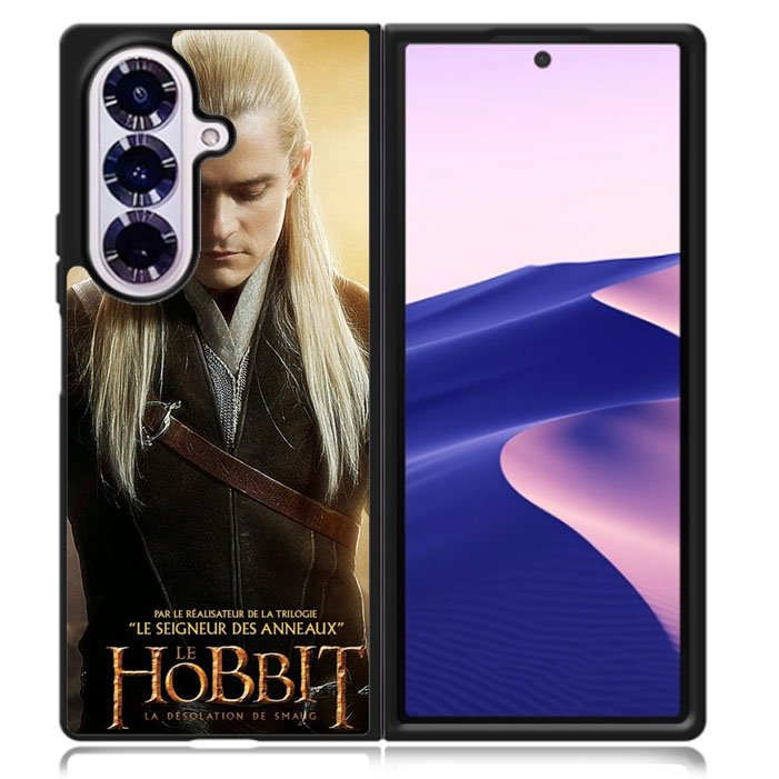 the hobbit legolas poster Samsung Galaxy Z Fold 7 5G Case BC2746