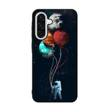 astronaut moon Samsung Galaxy A36 Case BC2745