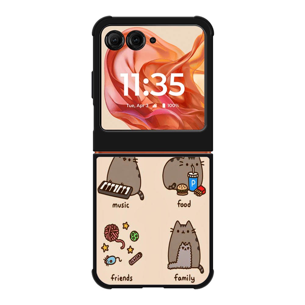 pusheen cat wallpaper Motorola Moto Razr 2025/2024 , Moto Razr 60/50 Case BC2744