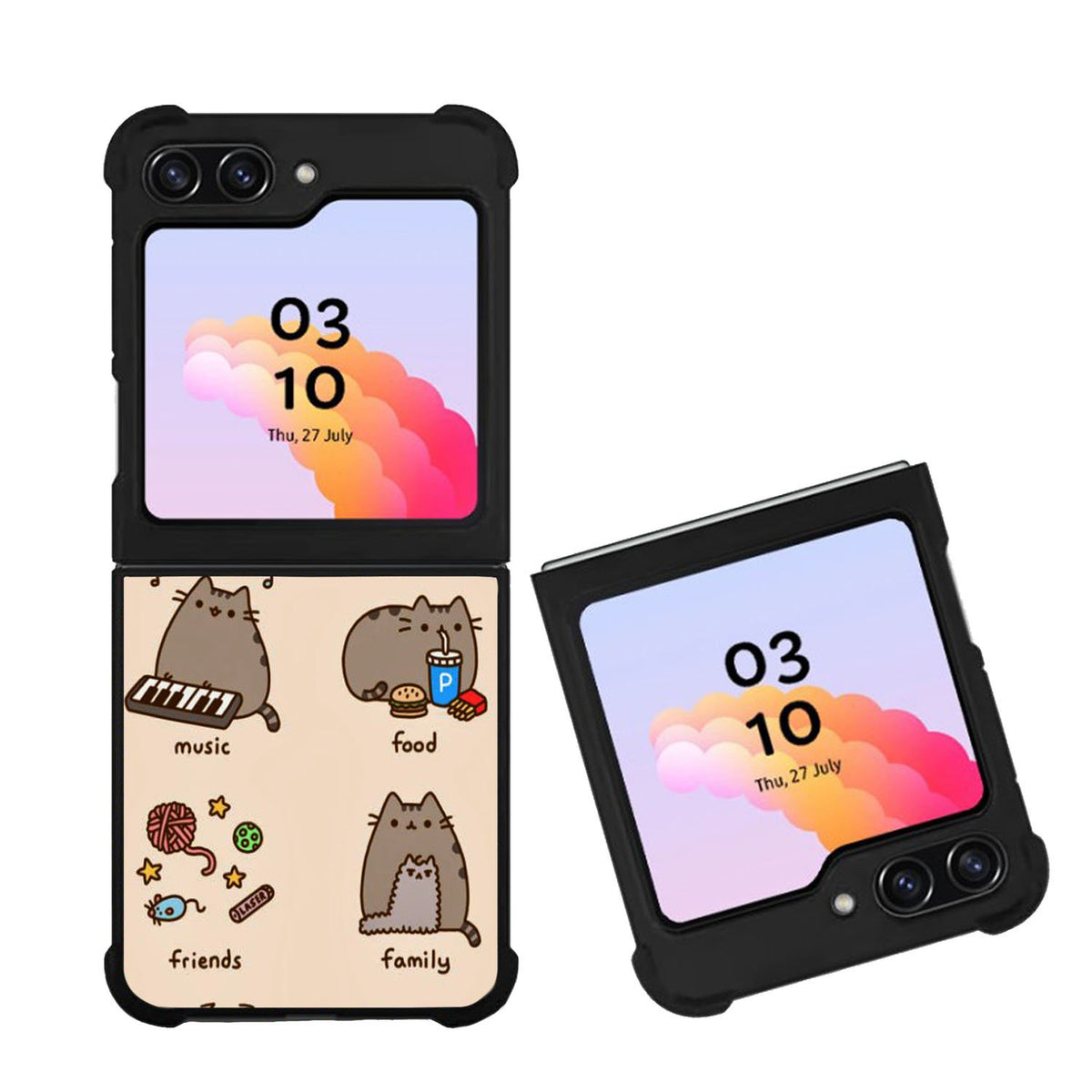 pusheen cat wallpaper Case Samsung Galaxy Z Flip 5 5G BC2744