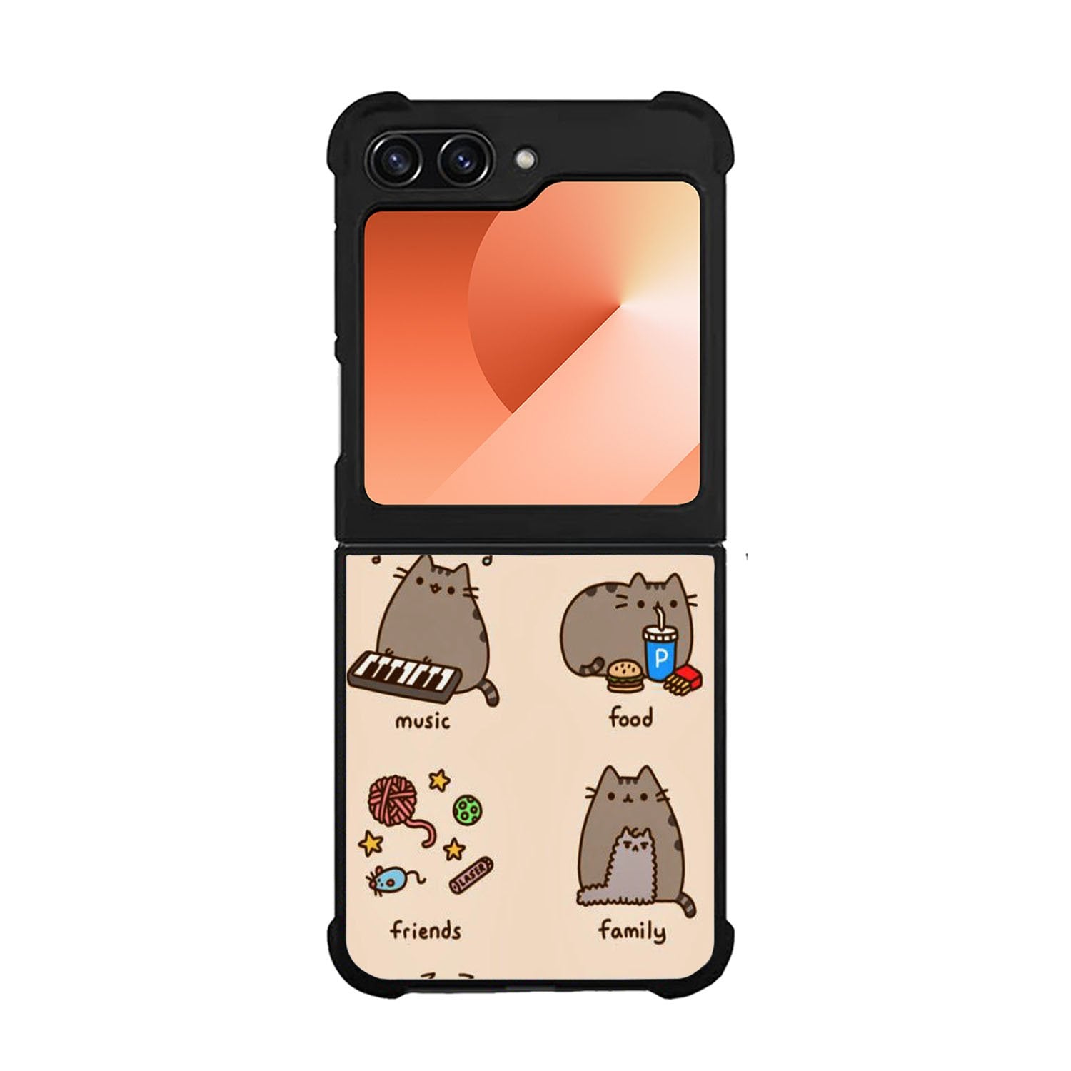 pusheen cat wallpaper Case Samsung Galaxy Z Flip 6 5G BC2744