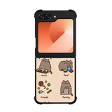 pusheen cat wallpaper Case Samsung Galaxy Z Flip 6 5G BC2744