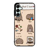 pusheen cat wallpaper Samsung Galaxy A16 Case BC2744