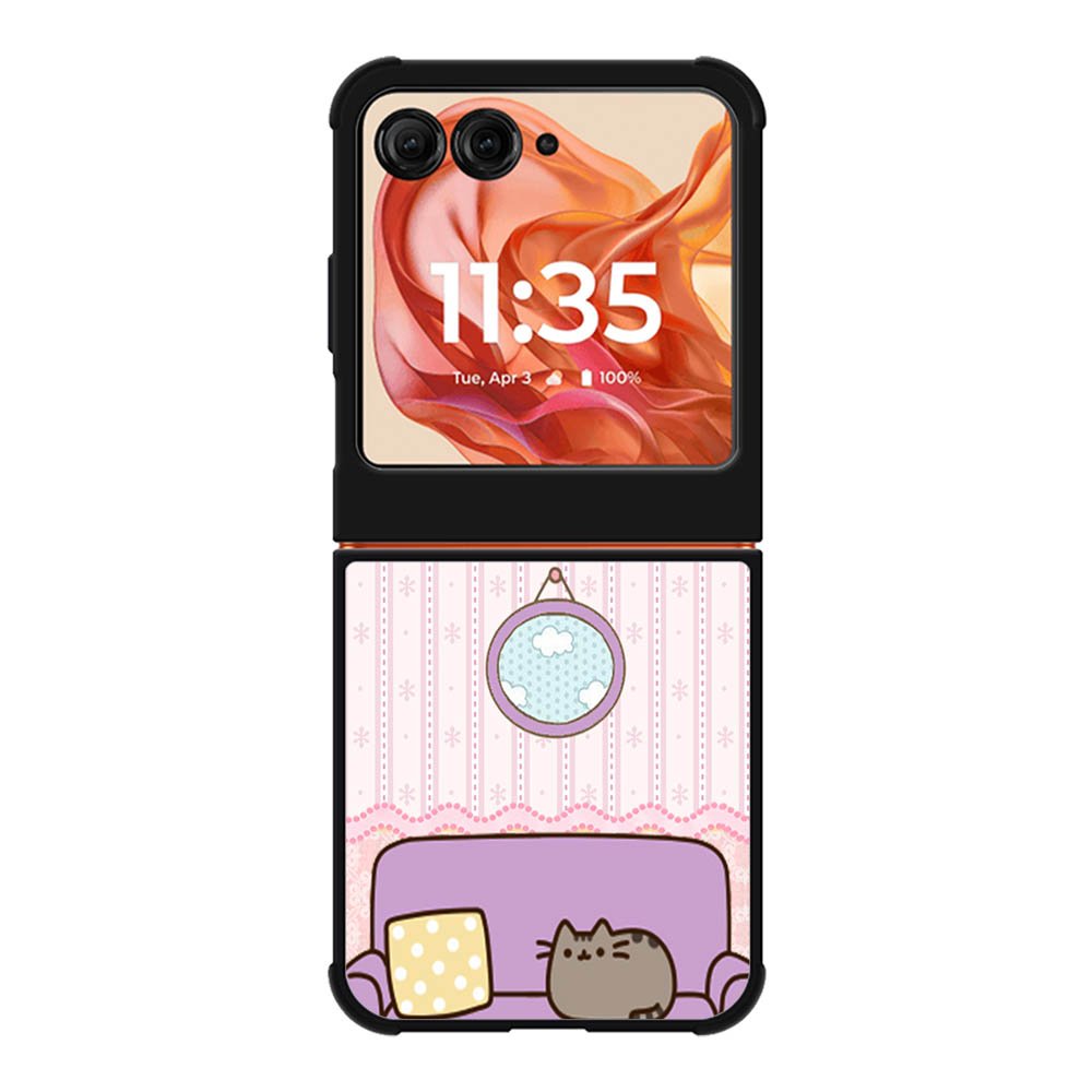 pusheen cat wallpaper Motorola Moto Razr 2025/2024 , Moto Razr 60/50 Case BC2743