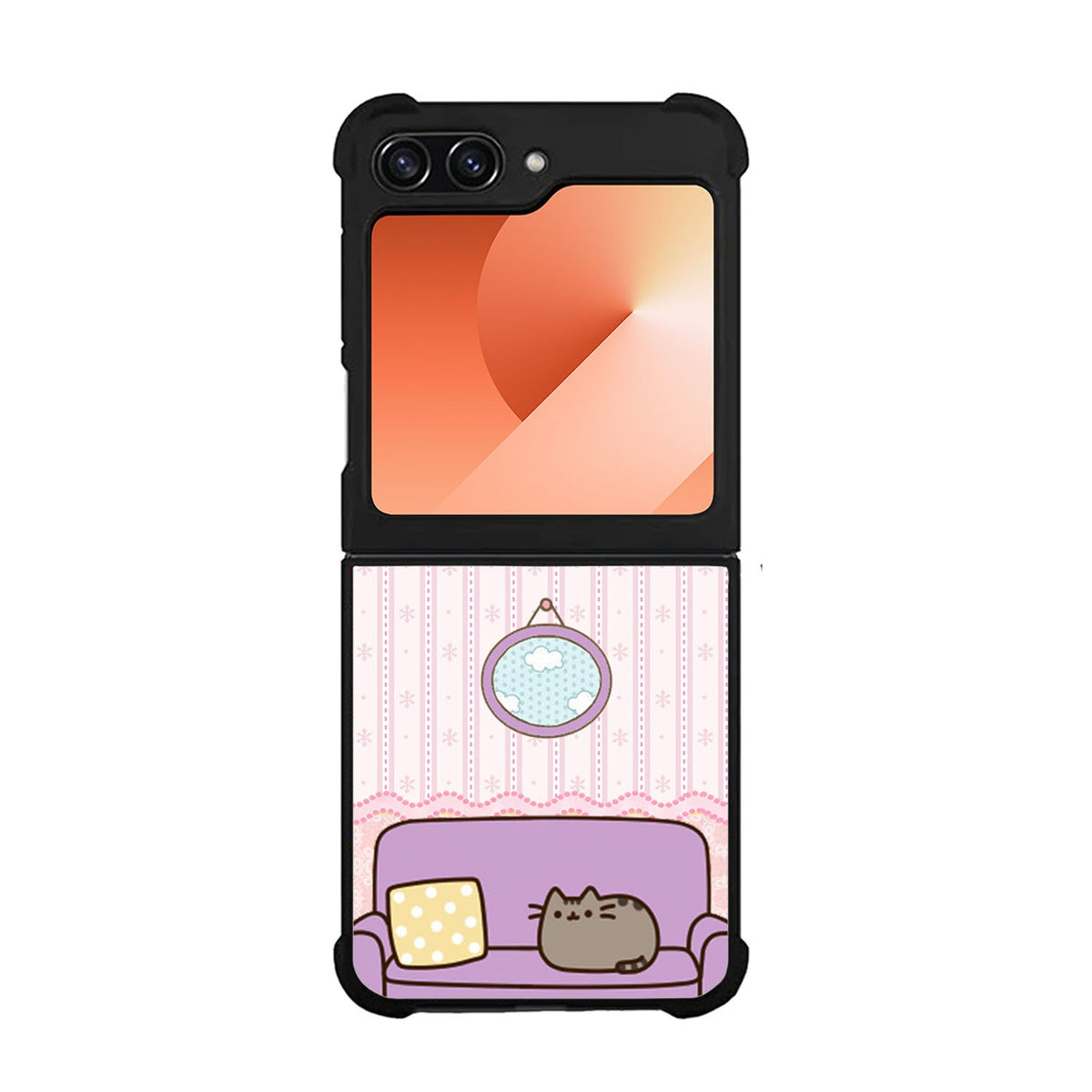 pusheen cat wallpaper Case Samsung Galaxy Z Flip 6 5G BC2743