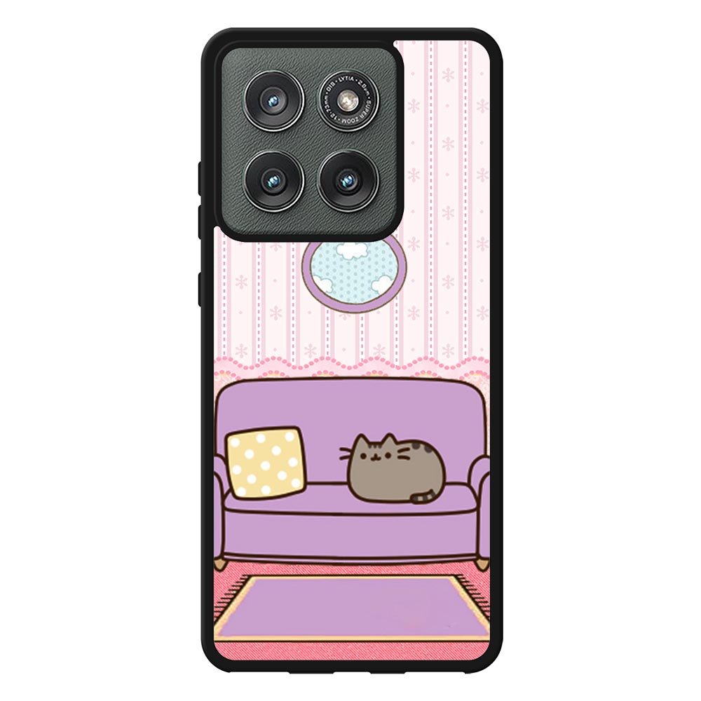 pusheen cat wallpaper Case Motorola Moto Edge 2025 BC2743