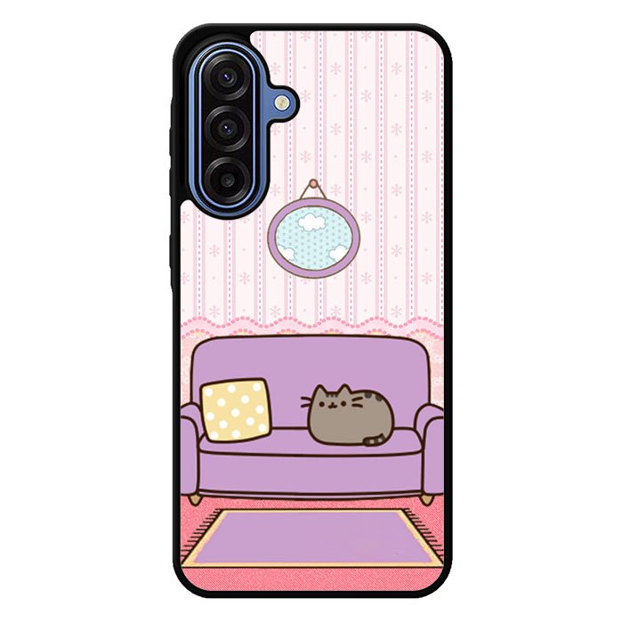 pusheen cat wallpaper Samsung Galaxy A17 5G Case BC2743
