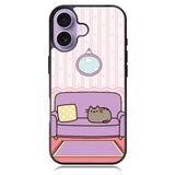 pusheen cat wallpaper iPhone 17 Case BC2743