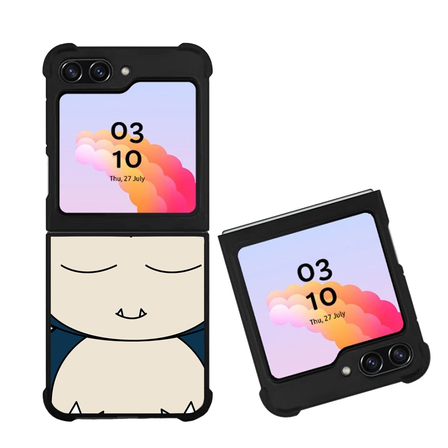 Snorlax or Kabigon Case Samsung Galaxy Z Flip 5 5G BC2742