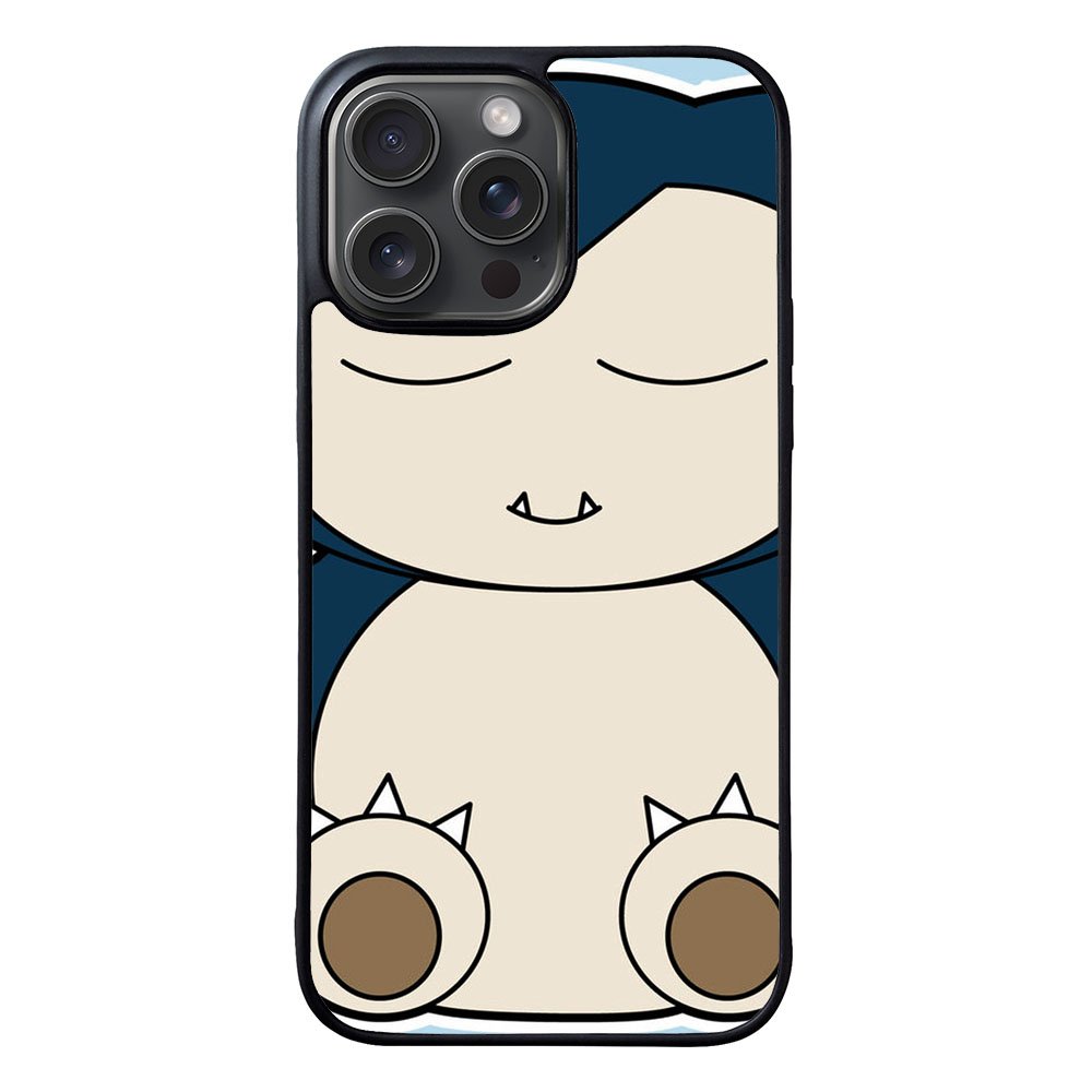 Snorlax or Kabigon Case iPhone 15 Pro BC2742
