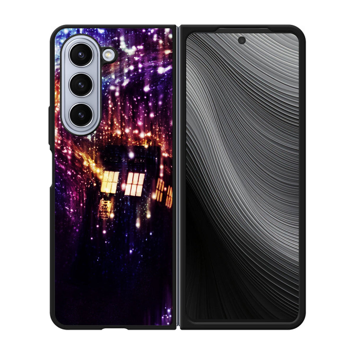 doctor who tardis in space Case Samsung Galaxy z Fold 5 5G BC2740