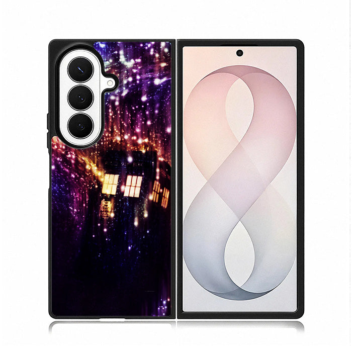 doctor who tardis in space Samsung Galaxy Z Fold 8 Ultra Case BC2740