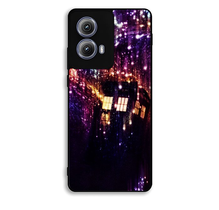 doctor who tardis in space Motorola Moto Edge 2024 Case BC2740