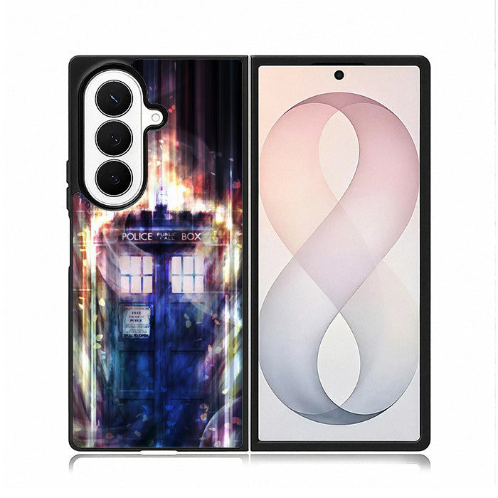 doctor who tardis in space Samsung Galaxy Z Fold 8 Ultra Case BC2739