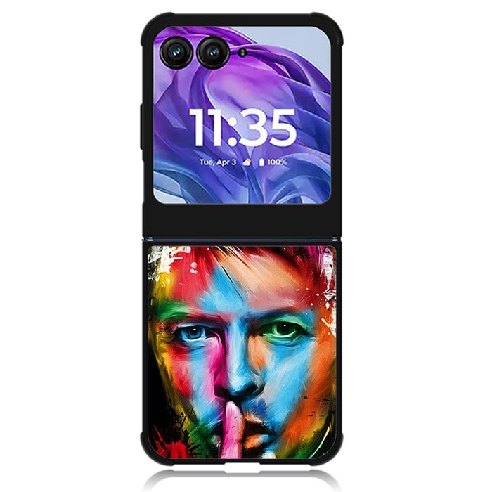David Bowie 2nd Motorola Moto Razr 2024 , Moto Razr 50 Case