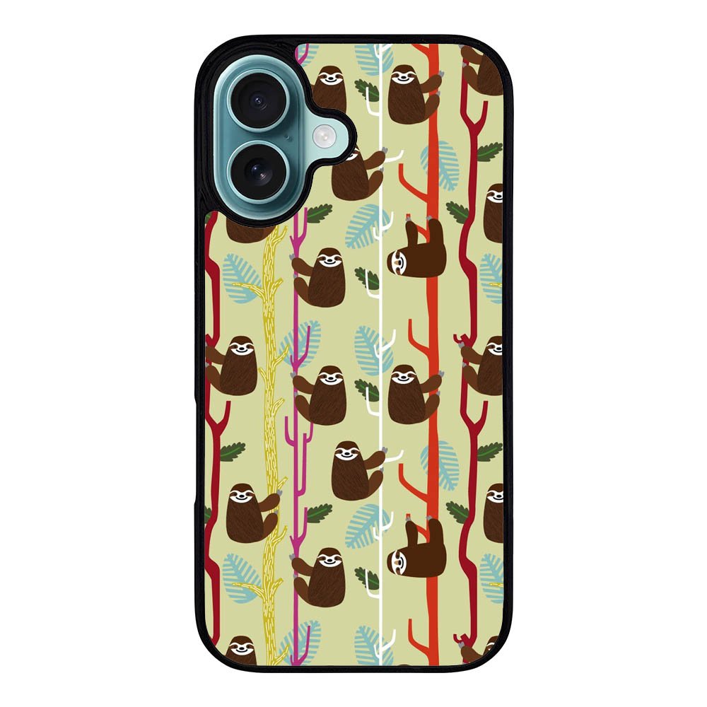 sloth wallpaper Case iPhone 16 Plus BC2736