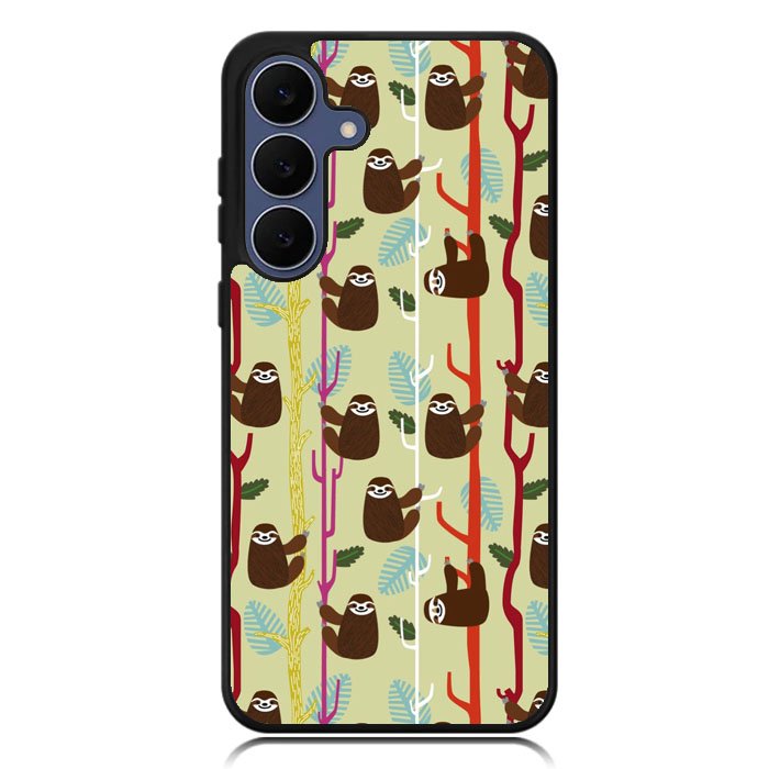 sloth wallpaper Samsung Galaxy S25 FE Case BC2736