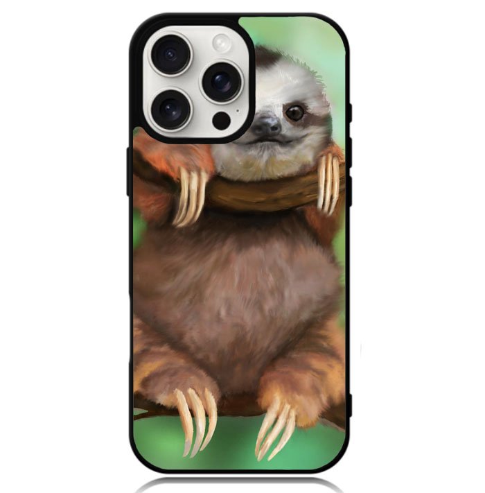 sloth wallpaper Case iPhone 16 Pro BC2735
