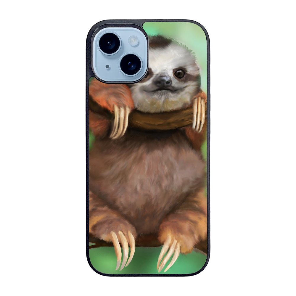 sloth wallpaper Case iPhone 15 Plus BC2735