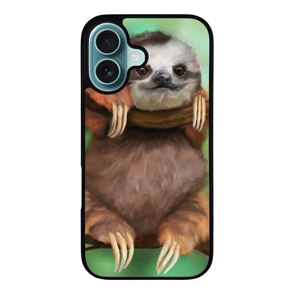 sloth wallpaper Case iPhone 16 Plus BC2735