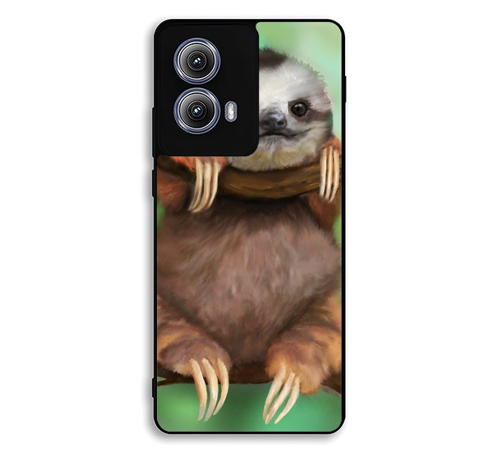 sloth wallpaper Motorola Moto Edge 2024 Case BC2735