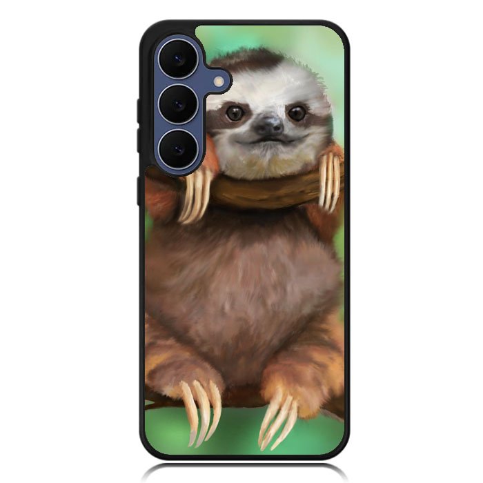 sloth wallpaper Samsung Galaxy S25 FE Case BC2735
