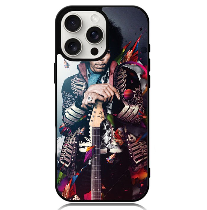 Jimi Hendrix Case iPhone 16 Pro Max BC2734