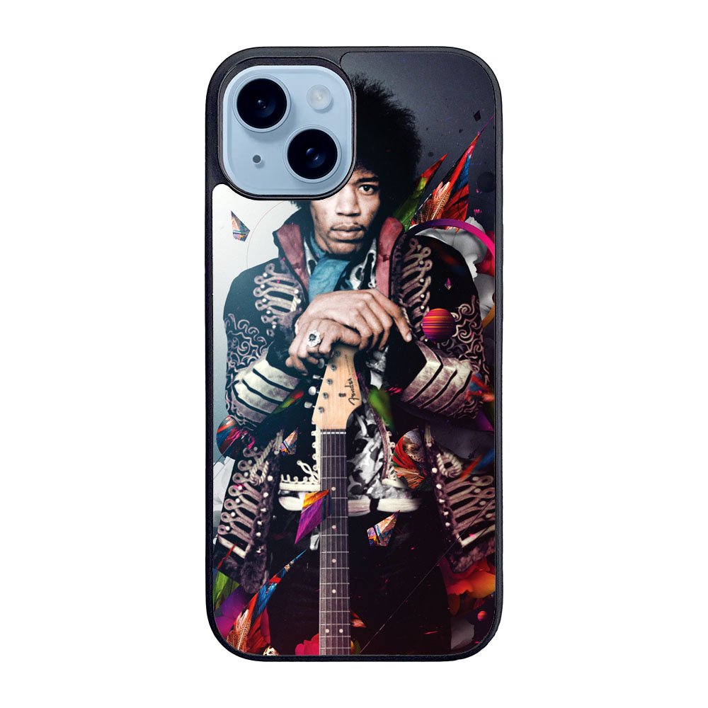 Jimi Hendrix Case iPhone 15 BC2734