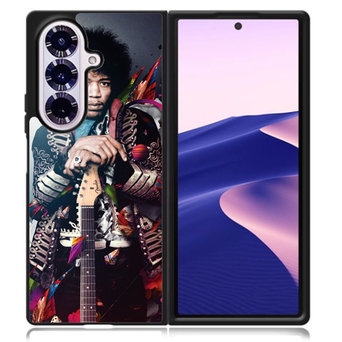 Jimi Hendrix Samsung Galaxy Z Fold 7 5G Case BC2734